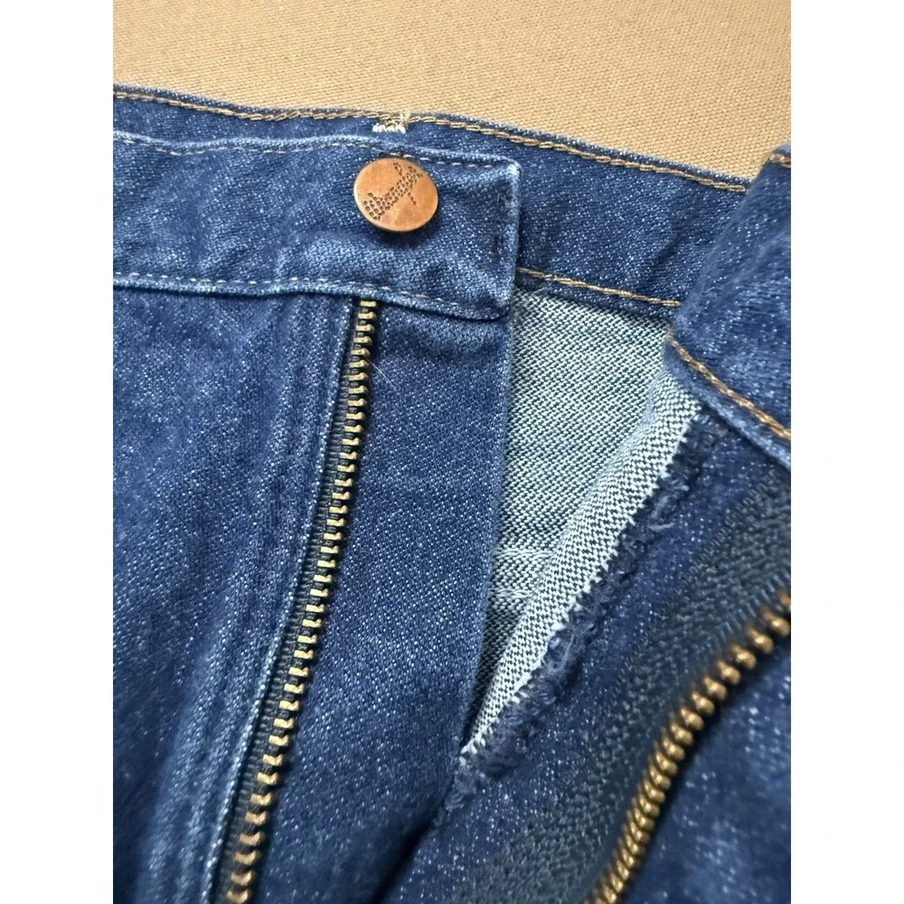 Wrangler‎ Jeans Mens 42x30 Blue Denim Western Cowboy Rodeo Cut